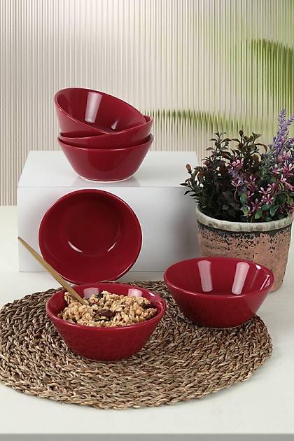Carmen Krmz Hitit orba Kasesi 14 Cm 6 Adet