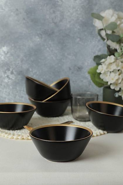 Mat Siyah Gold File Hitit orba Kasesi 14 Cm 6 Adet 956