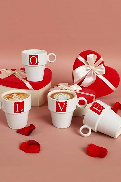 Love Kupa 10 Cm 4 Adet