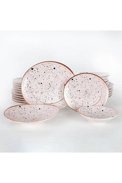 Splash Oval Yemek Takm 24 Para 6 Kiilik - 18584