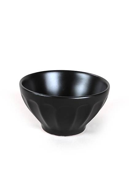 Mat Siyah ala orba Kasesi 14 Cm 6 Adet