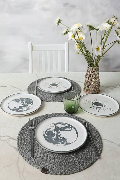 Black Shadow Nordic Pasta Taba 22 Cm 4 Adet 22981-82