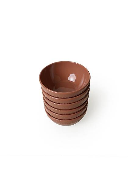 Kahverengi Bella Kase 14 cm 6 Adet 605
