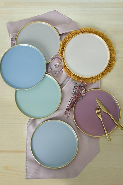 Mat Rainbow Gold File Nordic Servis Taba 28 cm 6 Adet 624/995