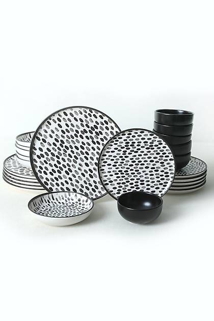 Keraart Shadow Nordic Yemek Takm 24 Para 6 Kiilik 21434
