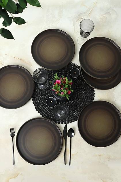 Keraart Vintage Stackable Servis Taba 27 Cm 6 Adet 21781
