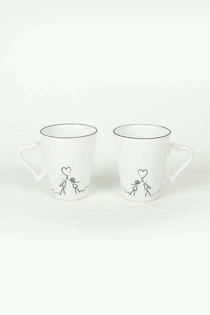 Keraart Lovely Kupa 9 Cm 2 Adet