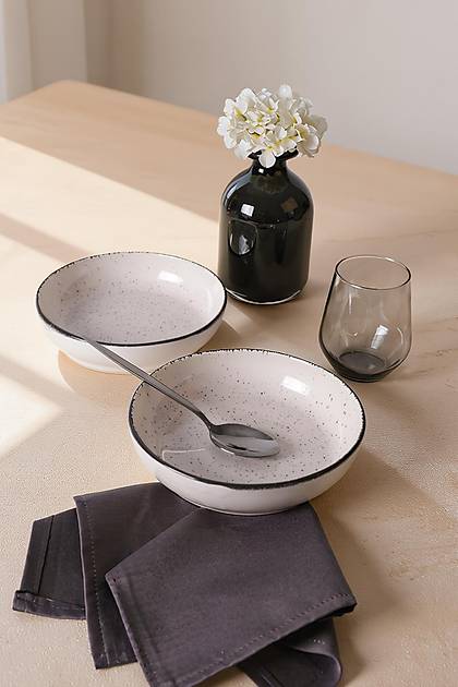 Krem Ephesus Yemek / Salata Taba�� 20 Cm 2 Adet 23381