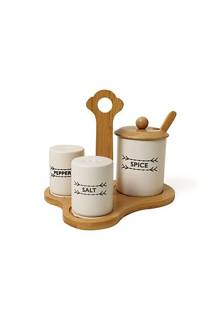 Bambu Standl 3 Para Baharat Seti Tutku 1421