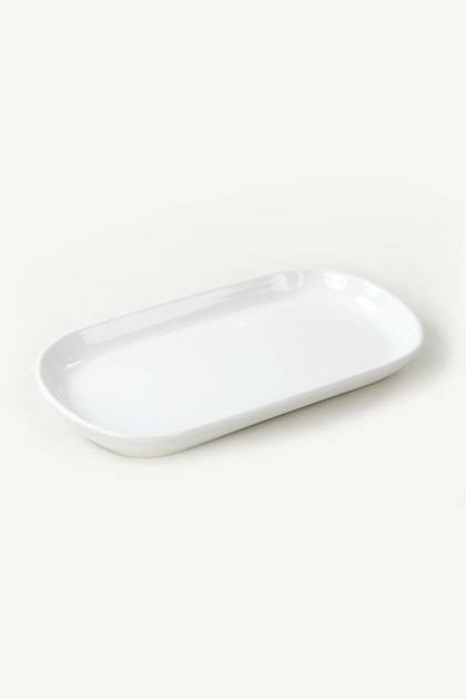 Beyaz Noyan Kayk Tabak 2 Adet 28 Cm