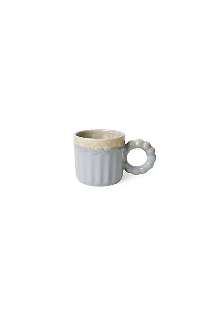 Shizen Gri nci Kulplu Senta Kupa 8 Cm 2 Adet 613