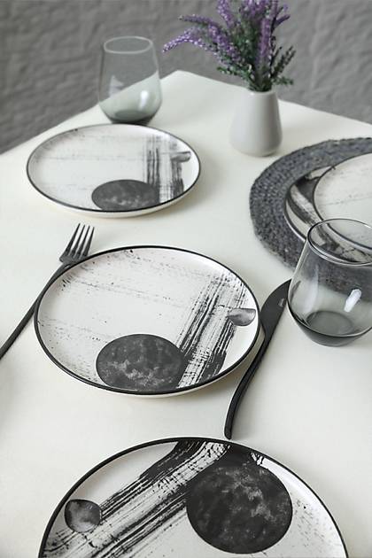 Keraart Shadowy Nordic Pasta Taba 22 Cm 6 Adet 21783