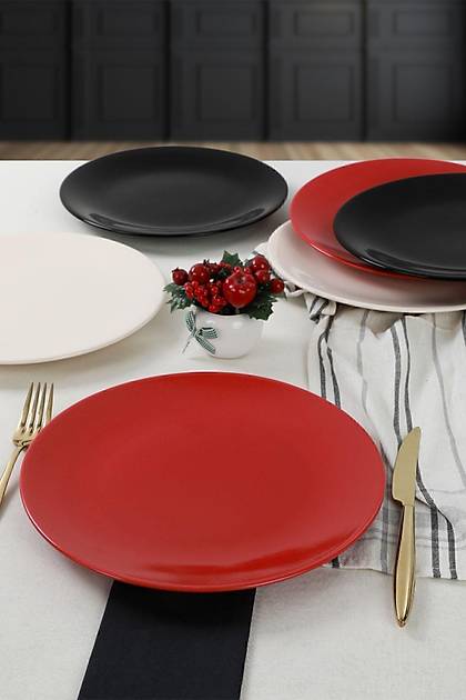 Noble Ege Servis Taba 25 Cm 6 Adet - 030/650