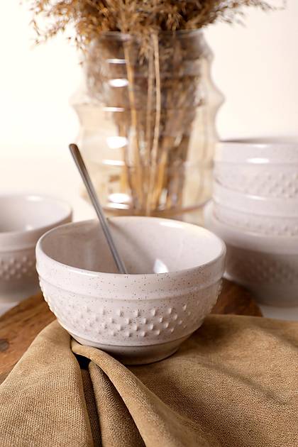 Reaktif Krem Rice Kase 11 Cm 6 Adet Q59