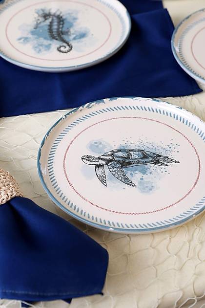 Keraart Marine Life Pasta Taba 22 Cm 6 Adet 21768-73
