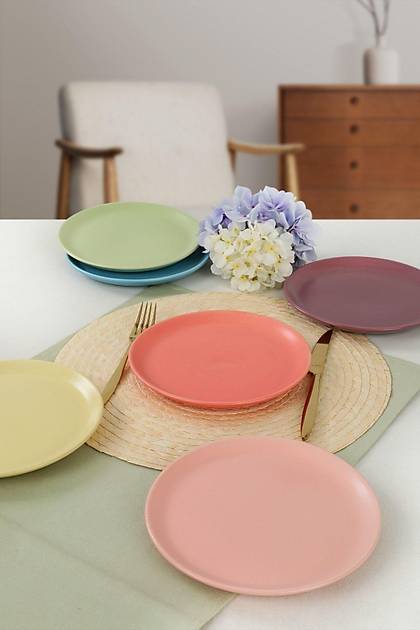 Rainbow Soft Matte Hitit Pasta Taba 20 Cm 6 Adet 960/990