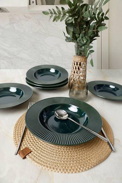 Zmrt Myra Yemek Taba 24 Cm 6 Adet