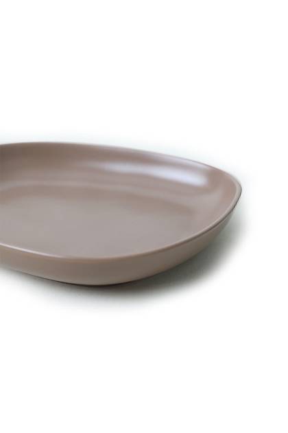 Mat Toprak Taupe Tetra Yemek Taba 23 Cm 6 Adet 977