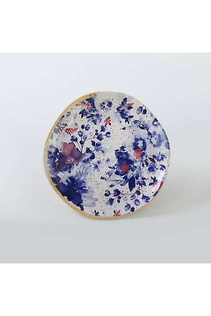 Keraart Mimoza Organik Servis Taba 26 Cm 6 Adet