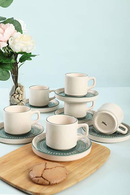 Keraart Maya Stackable ay Takm 12 Para 6 Kiilik - 20789-98