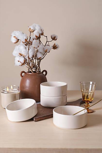 Krem Stackable Kase 14 Cm 4 Adet 025