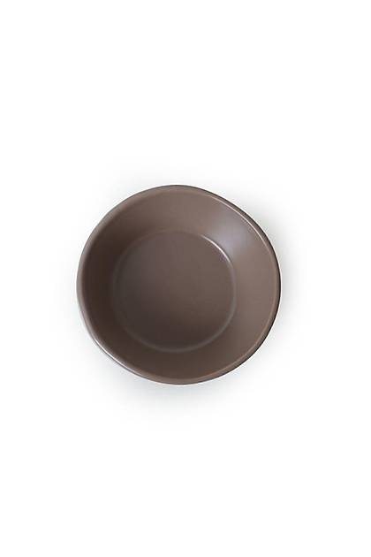 Mat Toprak Taupe Kristal erezlik / Sosluk 12 Cm 6 Adet 977