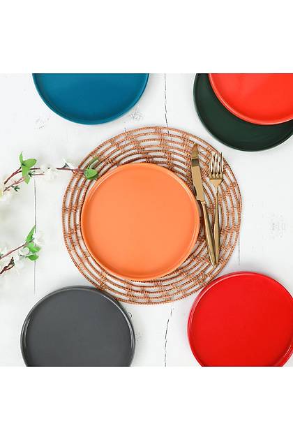 Rainbow Stackable Pasta Taba 21 Cm 6 Adet 113/617