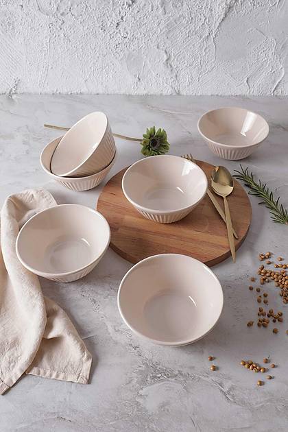 Krem Hitit Line Kase 14 Cm 6 Adet 030