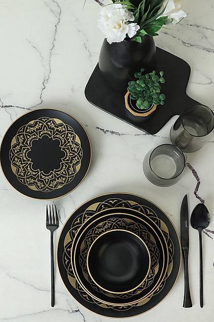 Keraart Hatrat Yemek Takm 24 Para 6 Kiilik 956