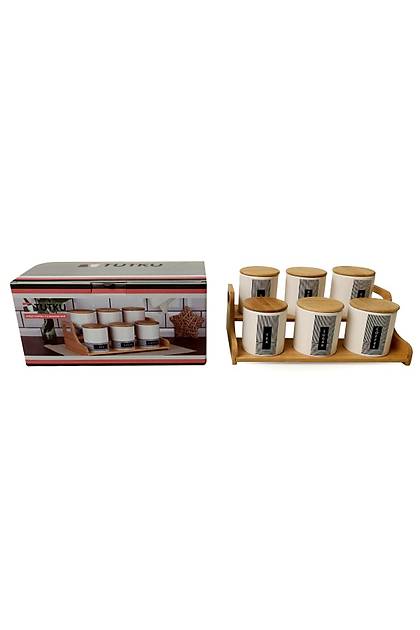 Bambu Standl 6 Para Baharat Seti Tutku 1403