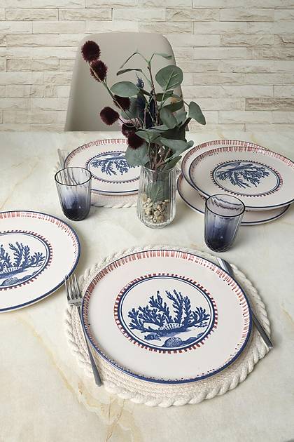 Marine Wonders Nordic Servis Taba 28 Cm 6 Adet 22741