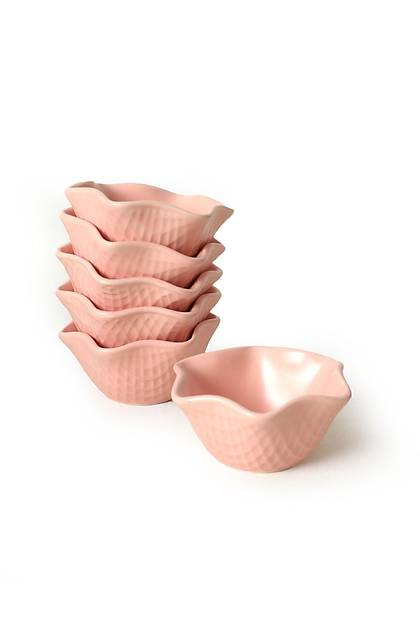 Mat Ak Pembe Roma erezlik/Sosluk 11 Cm 6 Adet 971