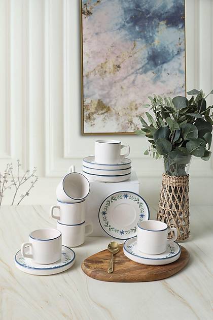 Daphne Stackable ay Takm 12 Para 6 Kiilik 22921-24
