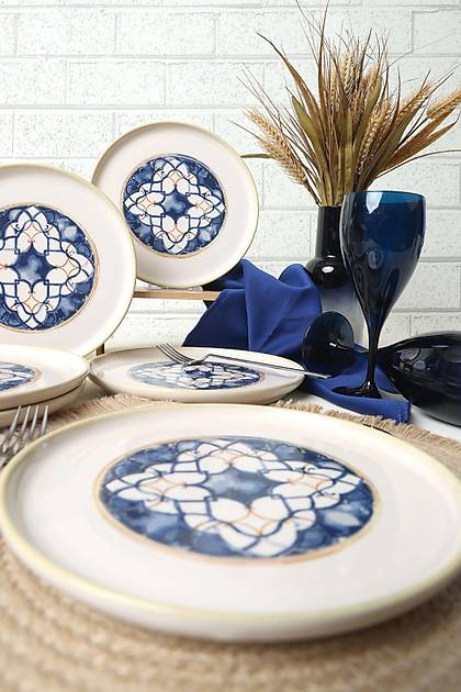 Wave Flow Nordic Pasta Taba 22 Cm 6 Adet 22748