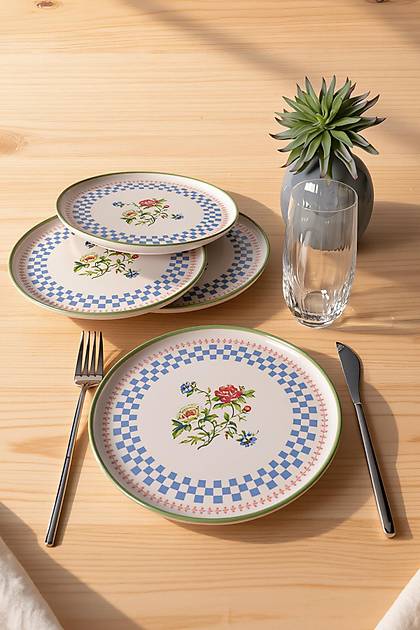 Rose Line Nordic Pasta Taba�� 22 Cm 4 Adet 22911