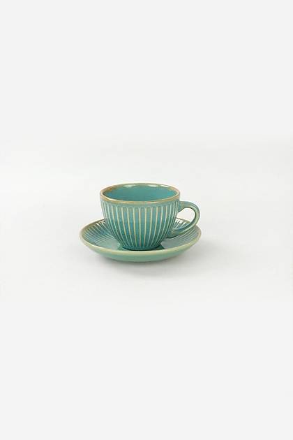 Teal Myra ay Fincan Takm 12 Para 6 Kiilik - Q06