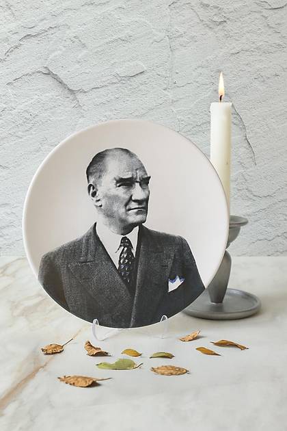 Atatrk Portre Hediyelik/Dekoratif Tabak 18675