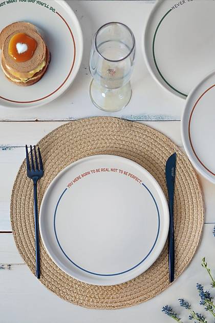 Motto Line Stackable Pasta Taba 21 Cm 4 Adet  22645-22731-35-36