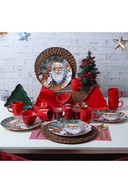 Noel Baba Kahvalt Takm 20 Para 6 Kiilik 17979