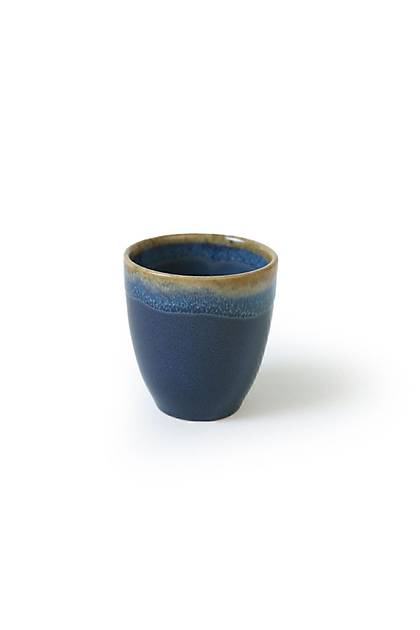 Shizen Mavi Latte Kupa 8 Cm 6 Adet Q39