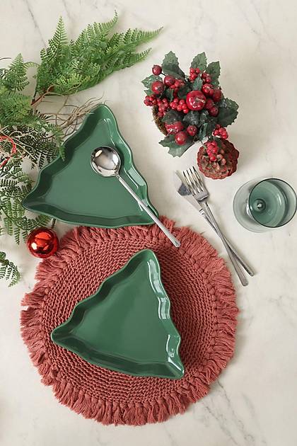 Yeil am Kayk Tabak 22 Cm 2 Adet 308