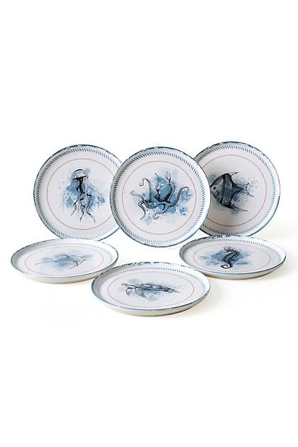Keraart Marine Life Pasta Taba 22 Cm 6 Adet 21768-73