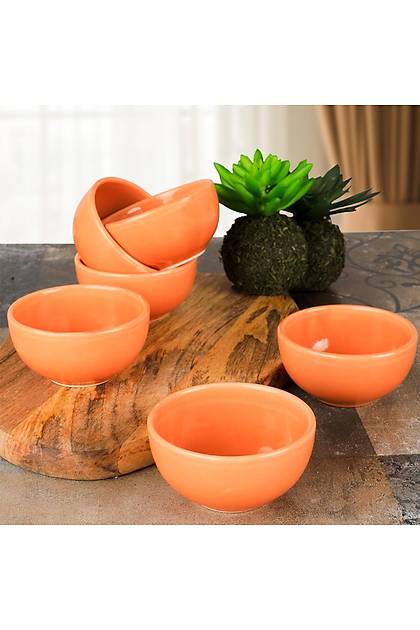 Bulut Turuncu erezlik/Sosluk 8 Cm 6 Adet