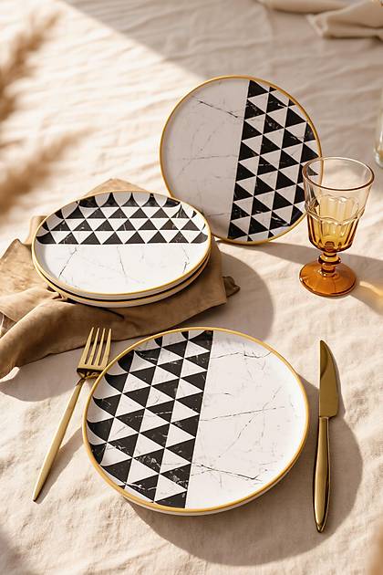 Trigon Nordic Pasta Taba�� 22 Cm 4 Adet 18767