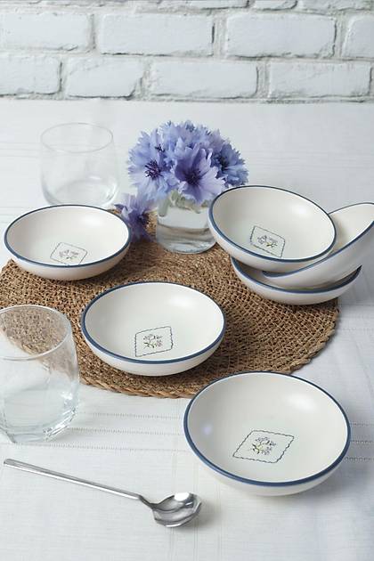 Floral Waves Halka Sosluk / erezlik 13 Cm 6 Adet 22670