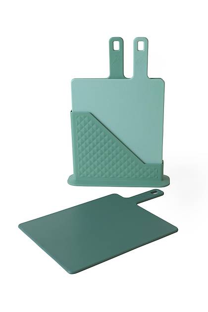 Standl� Kesme Tahtas� Seti 4 par�a - Ye�il