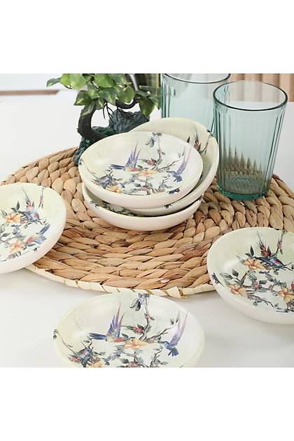 Fairy Bird Blue Halka erezlik/Sosluk 13 Cm 6 Adet - 19071