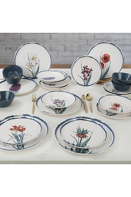 Anatolian Flowers Yemek Takm 24 Para 6 Kiilik - 256/261