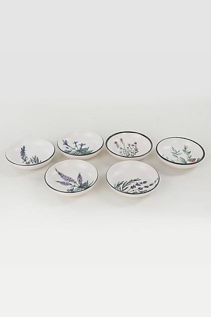 Keraart iek Bahesi Halka erezlik/Sosluk 13 Cm 6 Adet - 18938/43