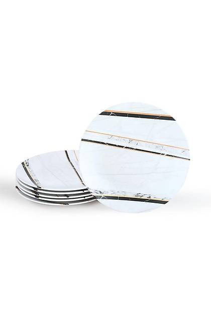 Marble Servis Taba 26 Cm 6 Adet - 19501